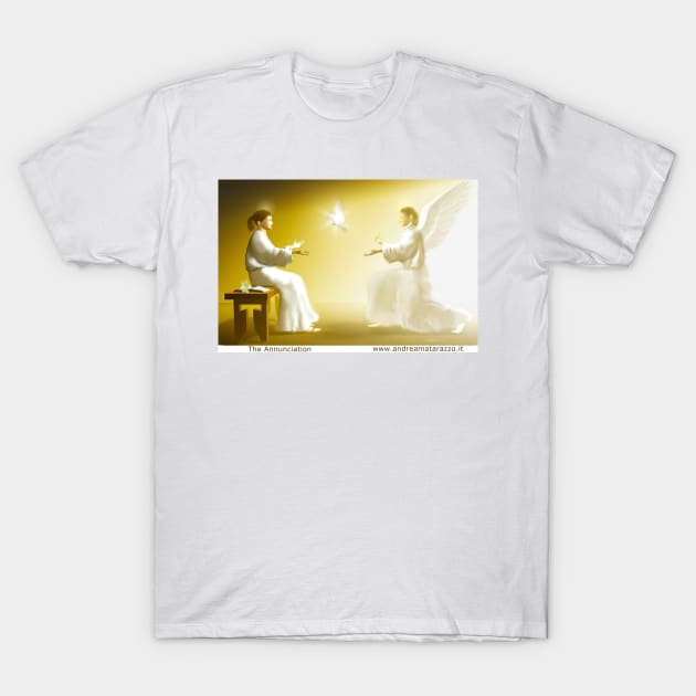 The Annunciation T-Shirt by Andrea Matarazzo